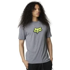 FOX VIZEN SS TECH TEE HEATHER GRAPHIC 23