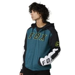 FOX LEED SASQUATCH FLEECE HEATHER MAUI BLUE 23 -Volcom Boutique 9 118244 29841 492 02