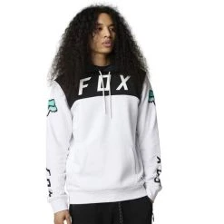 FOX FGMNT PO FLEECE WHITE 23