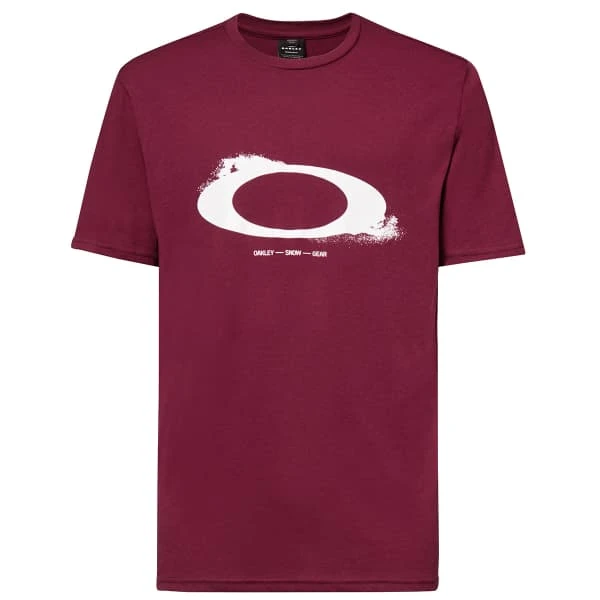 OAKLEY ELLIPSE NEBULA TEE IRON RED 23 3 OAKLEY ELLIPSE NEBULA TEE IRON RED 23