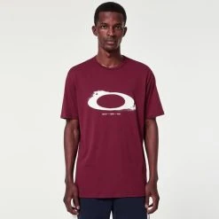 OAKLEY ELLIPSE NEBULA TEE IRON RED 23 11 OAKLEY ELLIPSE NEBULA TEE IRON RED 23 -Volcom Boutique 9 119012 ellipse nebula tee iron red foa403636 80u 04