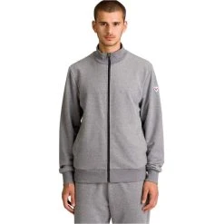 ROSSIGNOL LOGO SWEAT FZ FL HEATHER GREY 23
