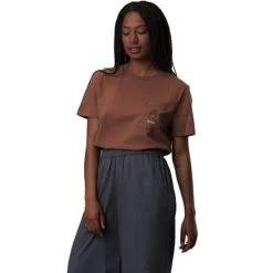 PICTURE EXEE PKT TEE W RUSTIC BROWN 22 -Volcom Boutique 9 120757 exee pkt tee w rustic brown wts405 d 03