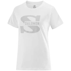 SALOMON OUTLIFE BIG LOGO TEE W WHITE 22