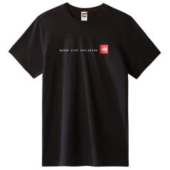 THE NORTH FACE M S/S NEVER STOP EXPLORING TEE TNF BLACK 23