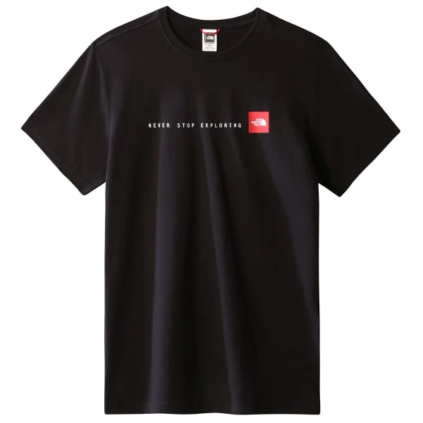 THE NORTH FACE M S/S NEVER STOP EXPLORING TEE TNF BLACK 23 3 THE NORTH FACE M S/S NEVER STOP EXPLORING TEE TNF BLACK 23