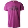 THE NORTH FACE M S/S WOODCUT DOME TEE PURPLE CACTUS FLOWER 23