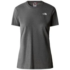 THE NORTH FACE W S/S SIMPLE DOME TEE TNF MEDIUM GREY HEATHER 23