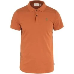 Fjallraven FJÄLLRÄVEN ÖVIK POLO SHIRT M TERRACOTTA BROWN 23