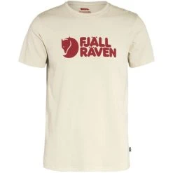 Fjallraven FJÄLLRÄVEN LOGO T-SHIRT M CHALK WHITE 23