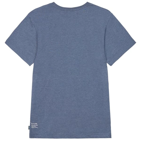 PICTURE AUTHENTIC TEE DARK BLUE MELANGE 23 4 PICTURE AUTHENTIC TEE DARK BLUE MELANGE 23 – Image 2
