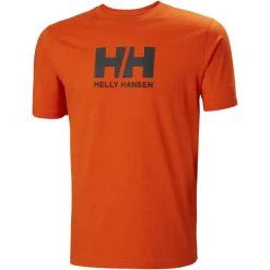 HELLY HANSEN LOGO T-SHIRT PATROL ORANGE 23