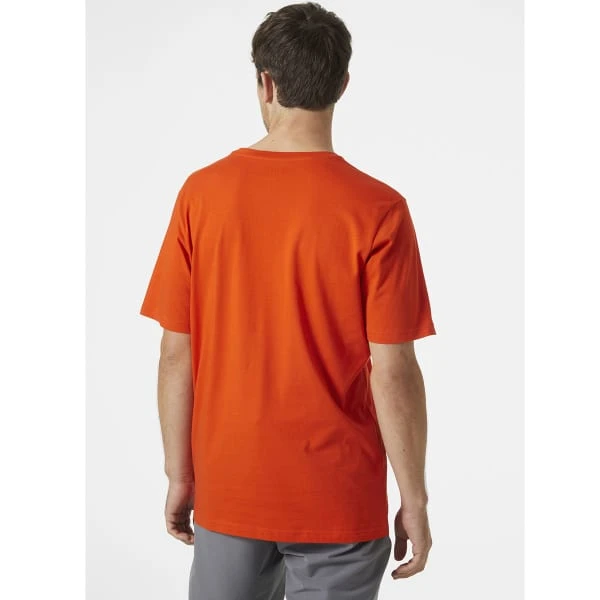 HELLY HANSEN LOGO T-SHIRT PATROL ORANGE 23 6 HELLY HANSEN LOGO T-SHIRT PATROL ORANGE 23 – Image 4