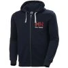 HELLY HANSEN LOGO FULL ZIP HOODIE NAVY 23 -Volcom Boutique 9 123698 34163 597 01
