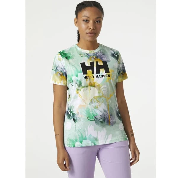 HELLY HANSEN LOGO T-SHIRT ESRA W JADE ESRA 23 5 HELLY HANSEN LOGO T-SHIRT ESRA W JADE ESRA 23 – Image 3