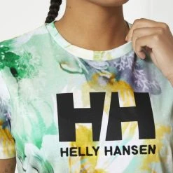 HELLY HANSEN LOGO T-SHIRT ESRA W JADE ESRA 23 12 HELLY HANSEN LOGO T-SHIRT ESRA W JADE ESRA 23 -Volcom Boutique 9 123706 34262 406 05