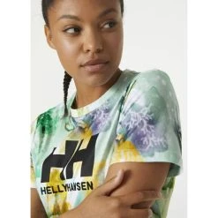 HELLY HANSEN LOGO T-SHIRT ESRA W JADE ESRA 23 13 HELLY HANSEN LOGO T-SHIRT ESRA W JADE ESRA 23 -Volcom Boutique 9 123706 34262 406 06