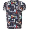 HELLY HANSEN NEWPORT T-SHIRT NAVY BURGEE AOP 23 -Volcom Boutique 9 123717 34303 599 01