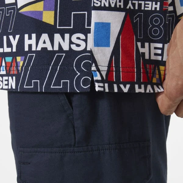 HELLY HANSEN NEWPORT T-SHIRT NAVY BURGEE AOP 23 8 HELLY HANSEN NEWPORT T-SHIRT NAVY BURGEE AOP 23 – Image 6