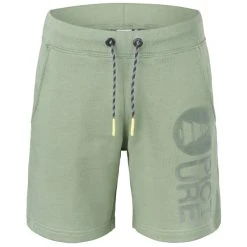 PICTURE BASEMENT SHORTS GREEN SPRAY 23