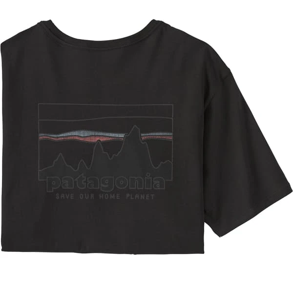 PATAGONIA M'S '73 SKYLINE ORGANIC T-SHIRT BLACK 23 3 PATAGONIA M'S '73 SKYLINE ORGANIC T-SHIRT BLACK 23
