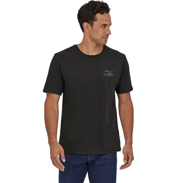 PATAGONIA M'S '73 SKYLINE ORGANIC T-SHIRT BLACK 23 4 PATAGONIA M'S '73 SKYLINE ORGANIC T-SHIRT BLACK 23 – Image 2