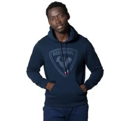 ROSSIGNOL LOGO SWEAT HOOD FL DARK NAVY 23