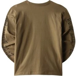 THE NORTH FACE MEN’S L/S PRINTED HEAVYWEIGHT TEE MILITARY OLIVE 23 -Volcom Boutique 9 125877 nf0a7wxf37u 02
