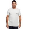 BLACK DIAMOND M POCKET LABEL SS TEE BIRCH HEATHER 23 -Volcom Boutique 9 126444 m pocket label ss tee birch heather ap730004 5005 01