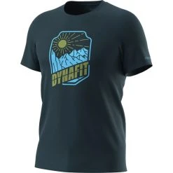 DYNAFIT GRAPHIC CO M S/S TEE BLUEBERRY 23