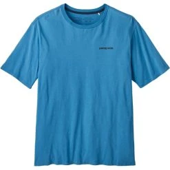 PATAGONIA M'S P-6 MISSION ORGANIC T-SHIRT ANACAPA BLUE 23