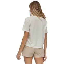 PATAGONIA W'S '73 SKYLINE ORGANIC EASY CUT POCKET TEE BIRCH WHITE 23 -Volcom Boutique 9 126754 37532 bcw 03