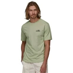PATAGONIA M'S '73 SKYLINE ORGANIC T-SHIRT SALVIA GREEN 23 -Volcom Boutique 9 126757 37534 slvg 03