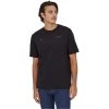 PATAGONIA M'S FORGE MARK RESPONSIBILI-TEE BLACK 23 -Volcom Boutique 9 126760 37572 blk 01