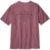 PATAGONIA M'S FORGE MARK RESPONSIBILI-TEE EVENING MAUVE 23 -Volcom Boutique 9 126761 37572 evma 01