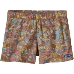 PATAGONIA W'S BARELY BAGGIES SHORTS - 2 1/2 IN. TOGETHER: TRIP BROWN 23
