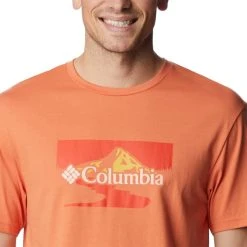 COLUMBIA PATH LAKE™ GRAPHIC TEE II DESERT ORANGE/PEAK 2 RIVER GRAPHIC 23 -Volcom Boutique 9 128723 1934814 849 05