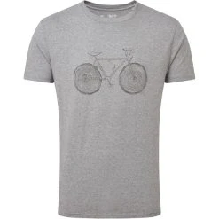 TENTREE M ELM COTTON CLASSIC TEE GREY HEATHER 23