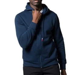 ROSSIGNOL LOGO SWEAT FZ HOOD FL DARK NAVY 23